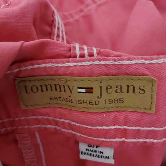 Pink Tommy Jean Overalls Size Small - Picture 2 of 9